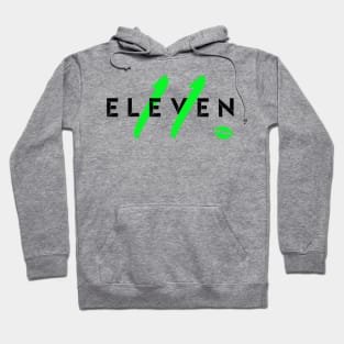 Eleven Green Kiss Hoodie